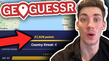I almost had a PERFECT GAME without MOVING, SCROLLING, OR ZOOMING on Geoguessr in 10 SECONDS