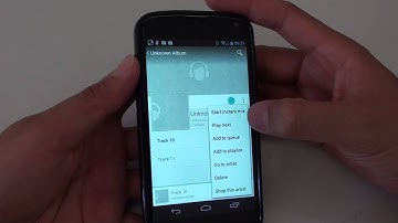 Google Nexus 4: How to Add Music to Playlist