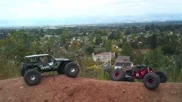 Gmade R1 and Axial Wraith at LInda Vista