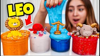 Making Slime for EVERY Zodiac Sign!