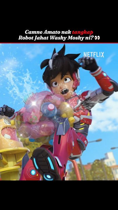 Amato Vs Washy Moshy | Mechamato S4 | Netflix