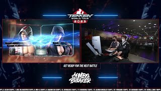 Knee (Steve) vs  Book (Jin) | TWT-2023 Combo Breaker | Tekken7