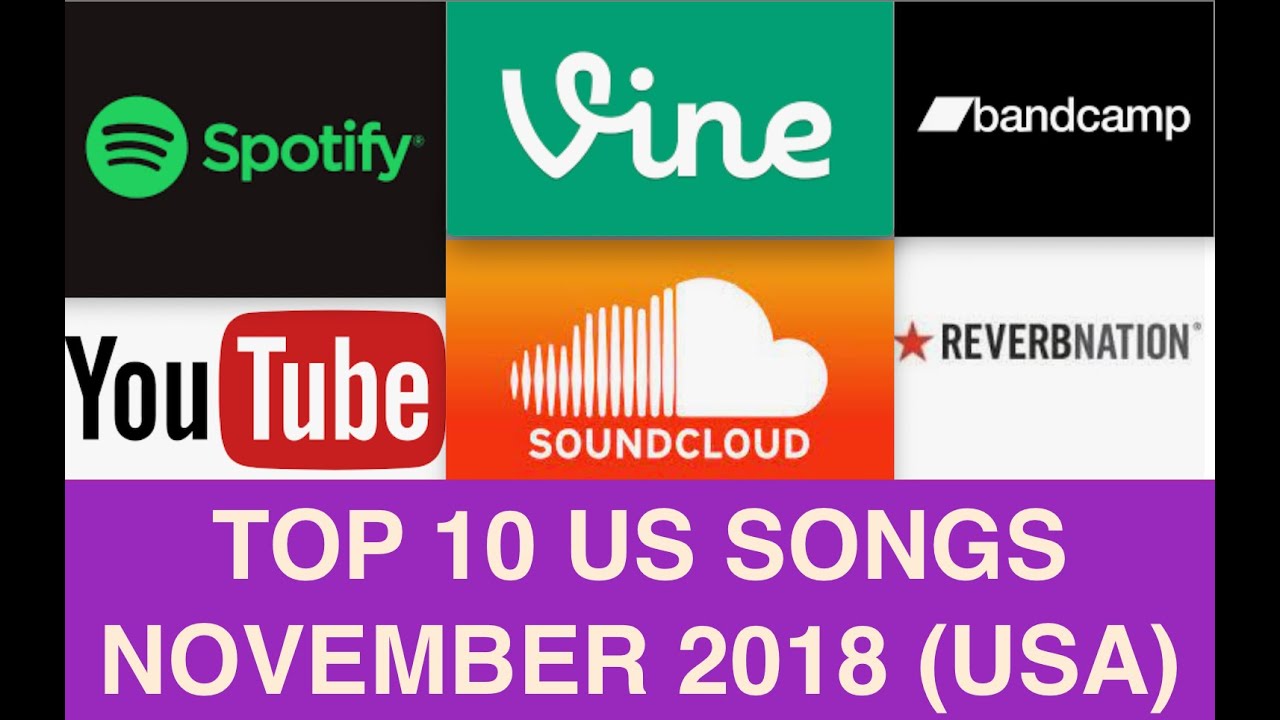 Top 10 US Songs NOV 18A Grande, Halsey, Sheck Wes, T Scott, J WRLD, K Blak, 5 Seconds Of Summer