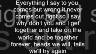 Why Don&#39;t You And I Lyrics- Alex Band from The Calling feat. Santana