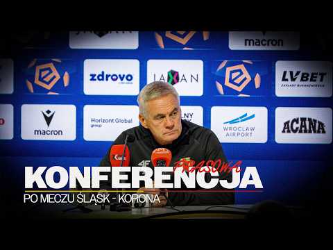 🎙️ Konferencja prasowa po meczu Śląsk Wrocław - Korona Kielce (12.09.2026)
