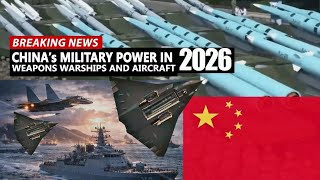 Inside China's 2026 Military Dominance: Hypersonic Weapons, Carriers & Stealth Aircraft