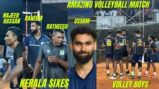 What A Volleyball Matchussam,Ratheesh,Raheemkerala Sixes Vs Volley Boysset1