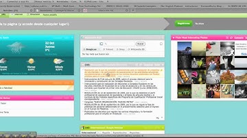 Añadir canales RSS a Netvibes