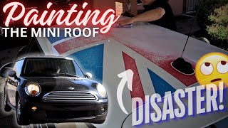 Mini Roof DISASTER! Trying to remove the Union Jack! by DEADBEATGARAGE 7,970 views 2 weeks ago 20 minutes