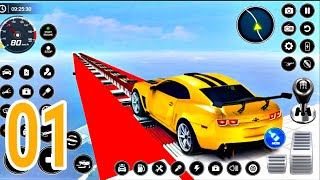 jogos de acrobacias de carros GT - jogos de simulador de veículos em jogos de carros de super-heróis screenshot 1
