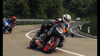 Aprilia RS660 on TECHNICAL road - GP shift