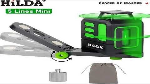 HILDA Laser Level 2 lines/5 Lines 360 Automatic Leveling Level Constru