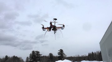 F330 with APM 2.6 and 3s 5200 lipo before tuning 9 in props.