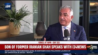 Son of last Iranian Shah speaks with i24NEWS