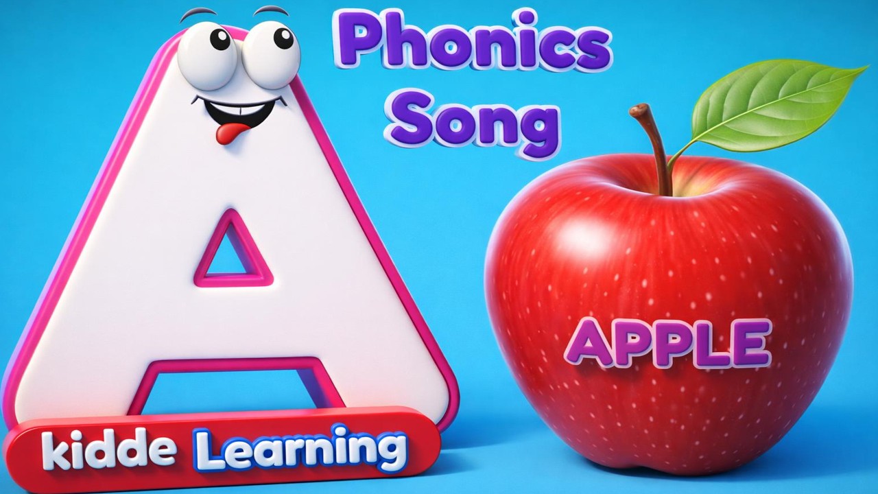 🌈 ABC Phonics for Toddlers | Fun Learning Song | Easy Phonics Song for ...