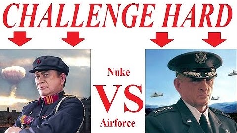 🔴 C&C Generals Zero Hour - Challenge Hard - 3 - Nuke vs Airforce 🔴
