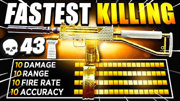 43 KILLS! BUFFED MAC-10 Class Is the FASTEST KILLING SMG! 😈 (Cold War Warzone)