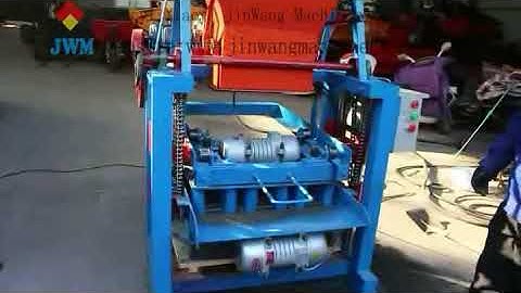 QMJ4-35C the operation of block making machine