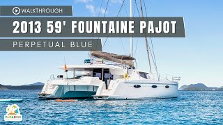 2013 59' FOUNTAINE PAJOT WALKTHROUGH | PERPETUAL BLUE by Paradise Yacht Management 206 views 2 months ago 5 minutes, 45 seconds