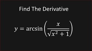 Derivative Of y arcsin x 2 1