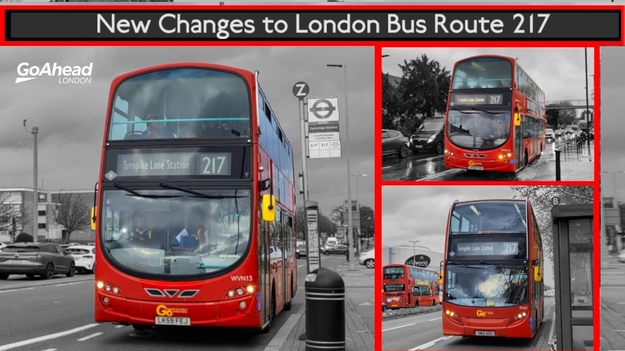 Route 217's NEW CHANGE Explained | Go-Ahead to Arriva | Gemini 2s & Enviro400s (London Buses)
