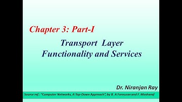 Computer Networks - Transport Layer 1