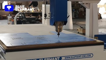 ELE 1530 CNC machine working video