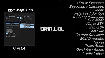 Roblox ANOMIC Orin.lol Script ( UPDATED 2025 ) ESP, Gun Mods, HBE,