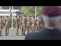 Breville Platoon 822 Pass Out Parade, Parachute Regiment Training Company 2021