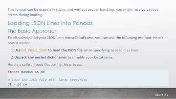 Loading JSON Lines to a Pandas DataFrame
