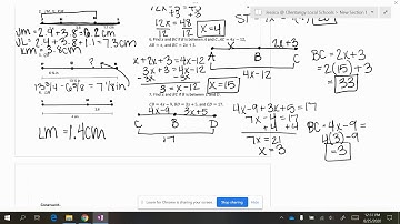 1.2 Segment Addition Postulate