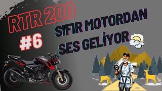 2024 TVS Apache RTR 200 Bloktan Gelen Sesi Buldum | MotoVlog