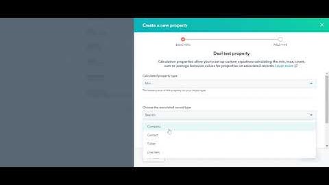 How  To Create Calculation Properties In Hubspot