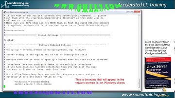 How to Set Up Samba for Windows-Linux File Sharing Linux Server Training 101 - Part 002