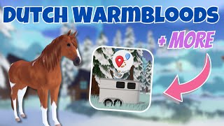 Dutch Warmbloods + More *OUT NOW!* Checking Out the Update! | Wild Horse Islands