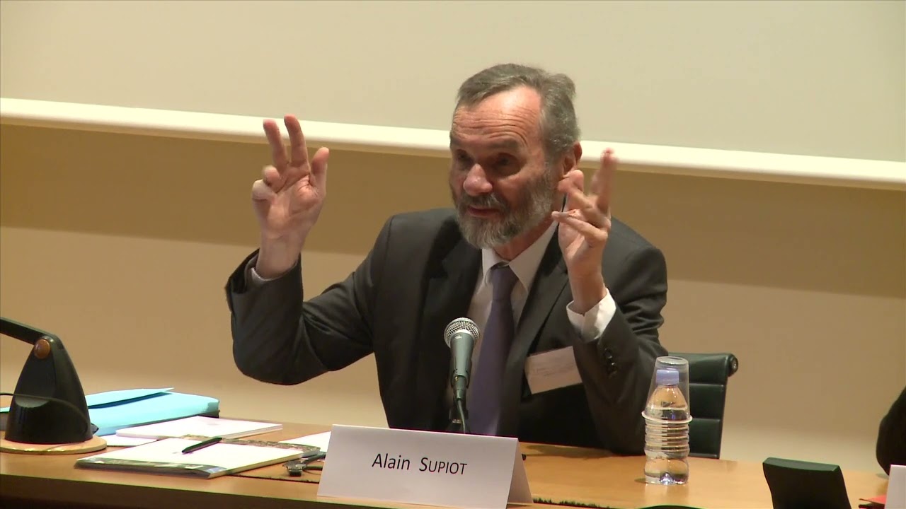 Entretien sur les avatars de la solidarité (1) - Alain Supiot (2012