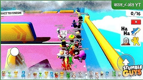 Pivot push map stumble guys walkthrough gameplay