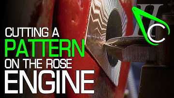 Cutting A Pattern On The Rose Engine