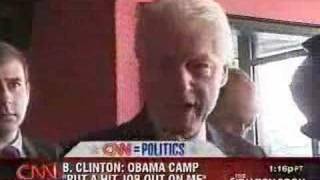 Bill Clinton Gets Angry At Reporter (Again)