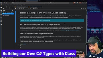 Learn C# with CSharpFritz - Ep 2: Building our own types with Class