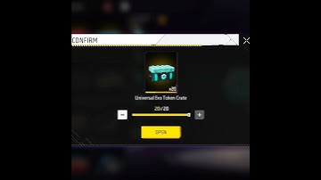 I Got 1000 Universal Token 🤯 Free Fire Evo Gun Token 💥 #shorts #freefire #gaming