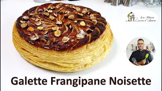 recette ? GALETTE FRANGIPANE NOISETTE, pâte feuilletée inversée ?