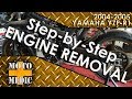 2004-2006 Yamaha R1 Engine Removal - Tutorial