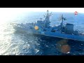 «Мирное море-2022»: кадры российско-китайских учений в Аравийском море