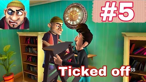 Scary robber Home clash Ticked off part 5 ( ios - android ) vannii gaming