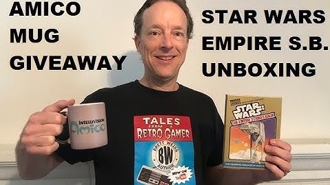 Intellivision Amico Mug Giveaway! - Plus, Star Wars Empire Strikes Back Unboxing!  (Factory Sealed)