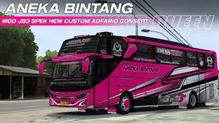 NEW FONT‼️, LIVERY MOD BUSSID ANEKA BINTANG
