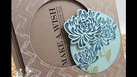 Embossing Folder Stamping with Papertrey Ink