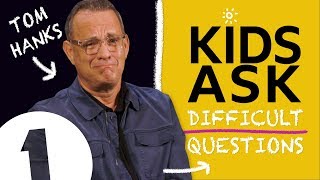 "I do hate SOME kids?!": Kids Ask Tom Hanks Difficult Questions