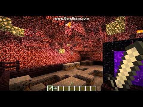 Minecraft | My Underground Nether Portal Temple